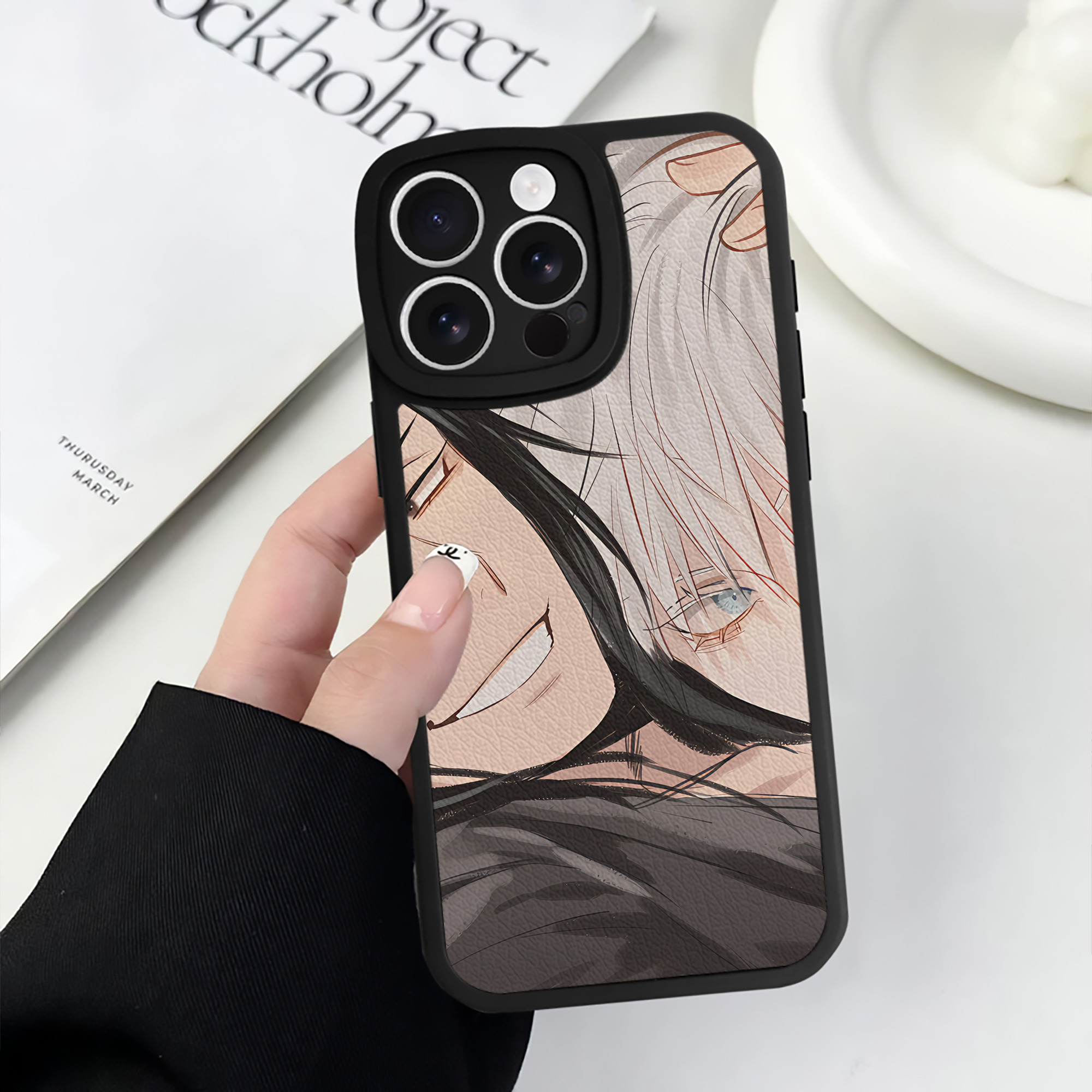 （画像用） SPY×FAMILY间谍家家酒 【iPhone 16シリーズ対応】シリコンスマホケース（レザー調） 材質：シリコン